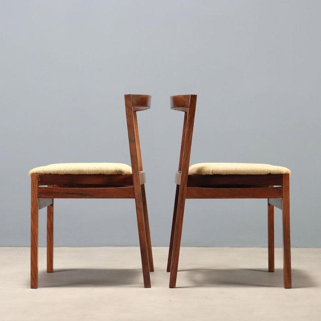 Wooden Dining Chairs, 1960s, Set of 4 For Sale - Image 3 of 11