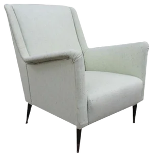 Set of Mid-Century Italian Lounge Chairs in the Style of Gio Ponti