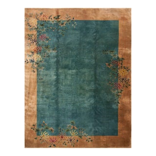 1920s Chinese Art Deco Carpet ( 8' 10" x 11'6" - 270 x 350 ) For Sale