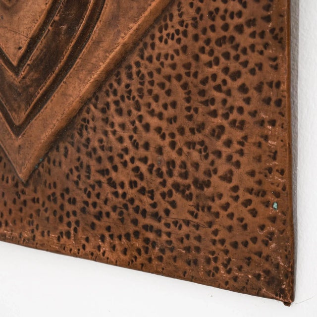 Vintage Copper Wall Decoration For Sale - Image 9 of 13