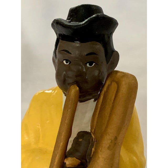 Ceramic 1940s Jazz Duo Figurines - Set of 2 For Sale - Image 7 of 9