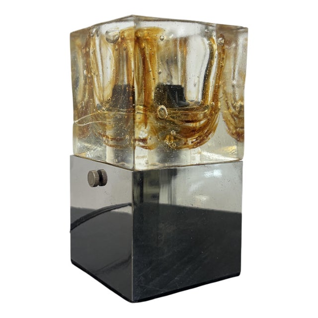 Murano Table Lamp by Tappital, 1970s For Sale