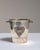 Metal Mid 20th Century France Gold Silver Ice Bucket For Sale - Image 7 of 15