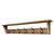 Wood Long Pine Coat Rack and Shelf, 1960 For Sale - Image 7 of 7