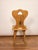 1920s French primitive chair from Lorraine, handcrafted from solid pine. With its simple silhouette, honest materials, and...