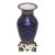 19th C French (Sevres) Cobalt Blue Napoleon III Decorated Bronze MTD Tahan Vase For Sale