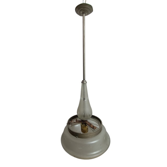 Art Deco Ceiling Lamp, 1890s For Sale - Image 6 of 9