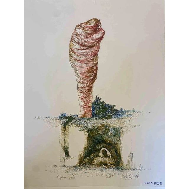 Mummified man is an original artwork realized in 1970 by the italian contemporary artist leo guida (1992 - 2017). Original...