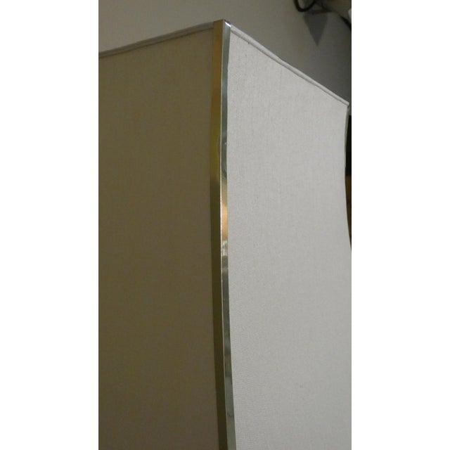 Brass, Steel, and Acrylic Glass Table Lamp, Italy, 1970s For Sale - Image 10 of 11