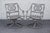 High Quality Pair of Outdoor Patio Cast Aluminum Swivel Rocking Chairs