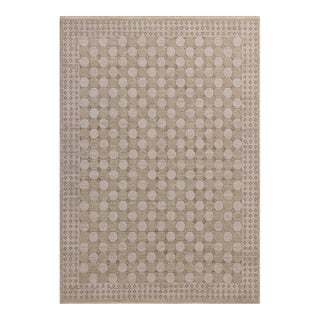 Amber Lewis x Loloi Cali Taupe / Natural 18" x 18" Sample Rug For Sale