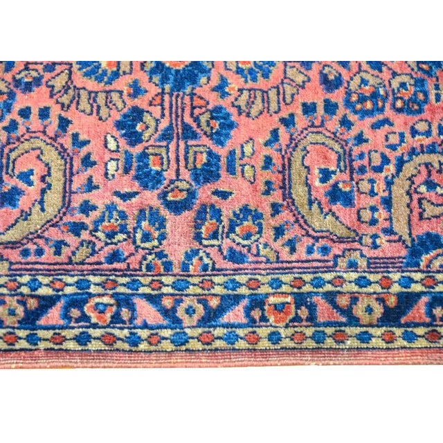 Textile Early 20th Century Sarouk Rug For Sale - Image 7 of 10