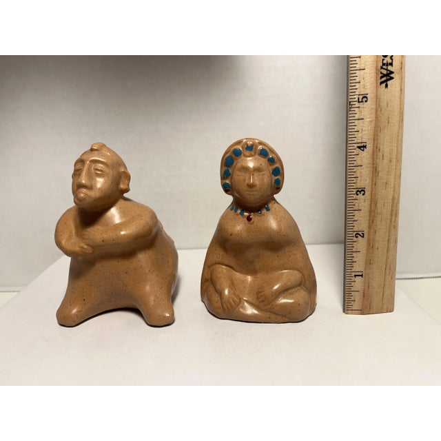 Ceramic Vintage 1964 Senor Pico Restaurant Salt & Pepper Ceramic Shakers- a Pair For Sale - Image 7 of 8