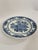 Delft Vintage Mid 20th Century Blue and White Faience Delft Plate For Sale - Image 4 of 13