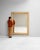 19th Century 19th Century France Tan Wood Mirror For Sale - Image 5 of 11