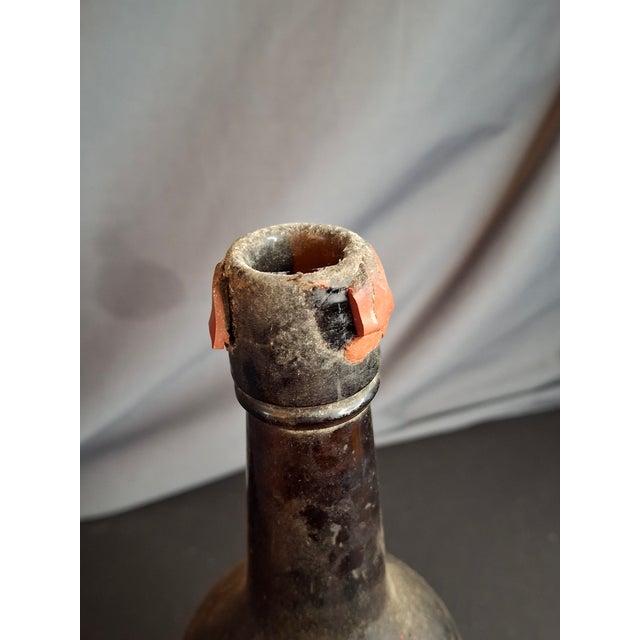 Early 19th Century Historic 1824 Vintage Newton & Gordon Bual Madeira Bottle - 1976 Heublein Auction For Sale - Image 5 of 8