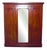 Antique English Three-Door Wardrobe with Mirror, 1910 For Sale - Image 13 of 13