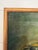 Paint Vintage Still-Life Painting of a Dark Green Ceramic Pitcher and Red Apples, by Artist Lr Smith For Sale - Image 7 of 9