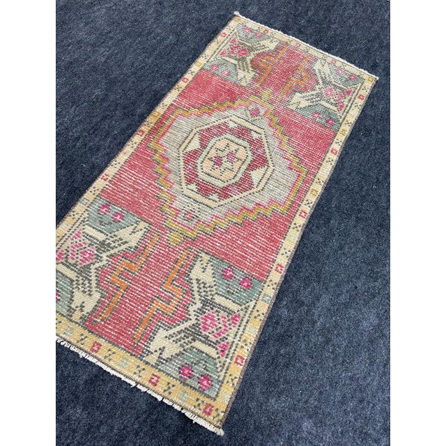 Early 21st Century Turkish Yastik Rug 1'5" x 2'11" For Sale - Image 5 of 5
