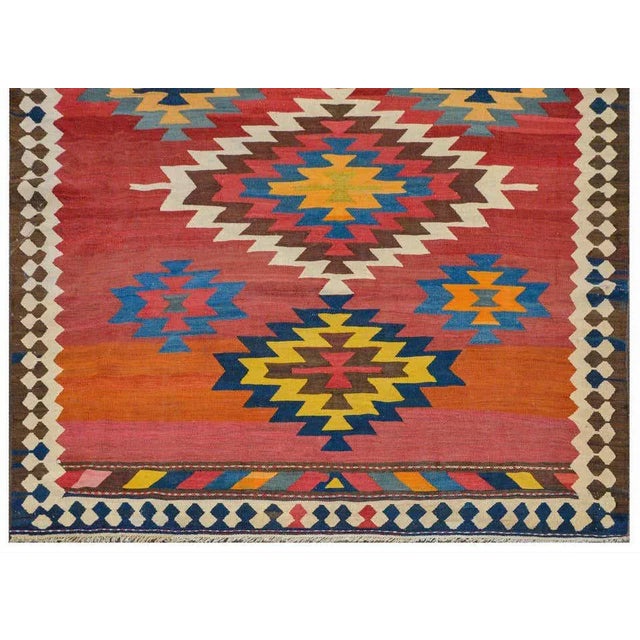 Early 20th Century Kilim Runner For Sale In Chicago - Image 6 of 11