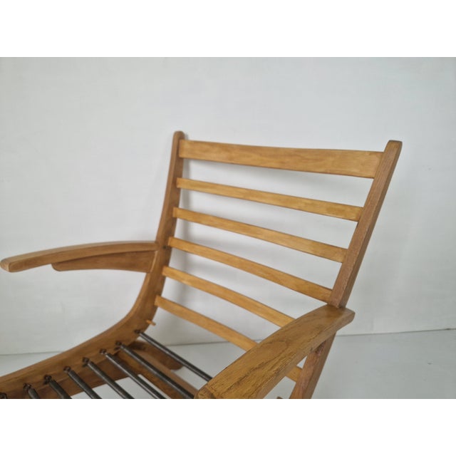 Modernist Oak Easy Chair by Jan Den Drijver, 1940s For Sale - Image 16 of 17