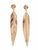 Gold Natural Diamond 4.32cts Earring in 14k Gold For Sale - Image 8 of 8