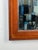 Early 19th Century American Federal Mahogany Wall Mirror With Fan Inlay, Original Hand Silvered Glass, Circa 1810–1825 For Sale - Image 5 of 9