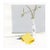 Yellow Napkin by Susan Hable, 35.5" x 35.5" For Sale