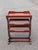 Brown Vintage Hand Carved Tray Top Storage Shelf For Sale - Image 8 of 10