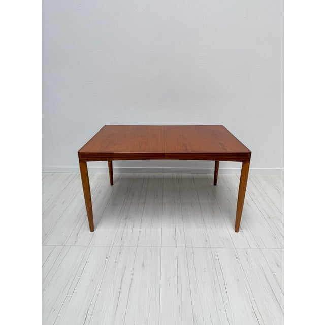 Mid-Century Danish Extendable Teak Dining Table, 1960s For Sale - Image 11 of 11