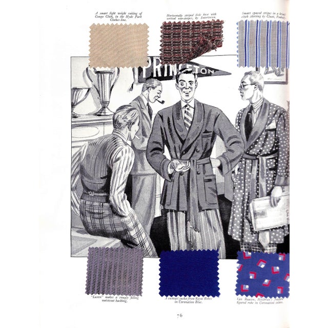 "Apparel Arts Esquire Vol VII 1937 Advance Spring Coronation Number Edward Viii" For Sale - Image 15 of 18