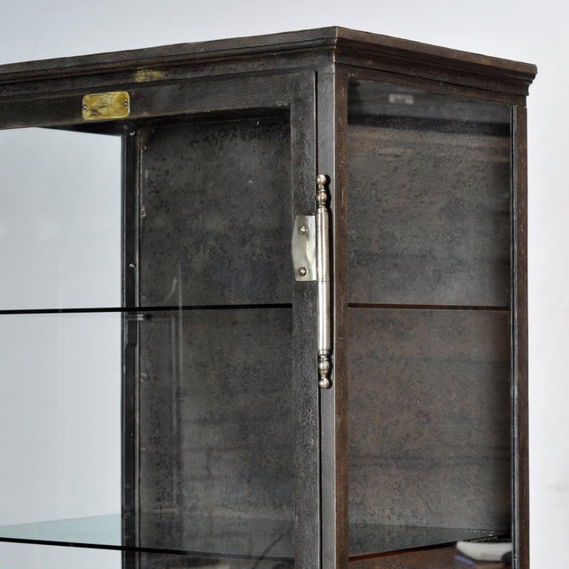 Iron Medical Cabinet, 1910s For Sale - Image 9 of 15