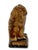 Unusual Antique American Cast Iron Wise Old Owl Sitting on a Book Figurative Doorstop - Circa 1920s. For Sale - Image 9 of 18