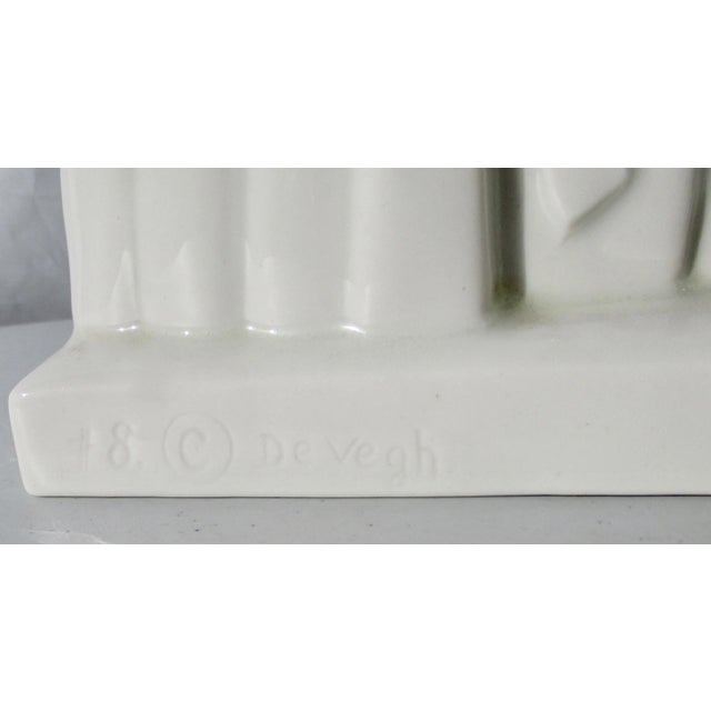 Gaza De Vega Porcelain Allegorical Figures. - a Pair of 2 For Sale - Image 4 of 7