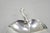 Vintage Fb Rogers Modern Silver Plated Small Footed Leaf Trinket Nut Dish For Sale In Philadelphia - Image 6 of 11