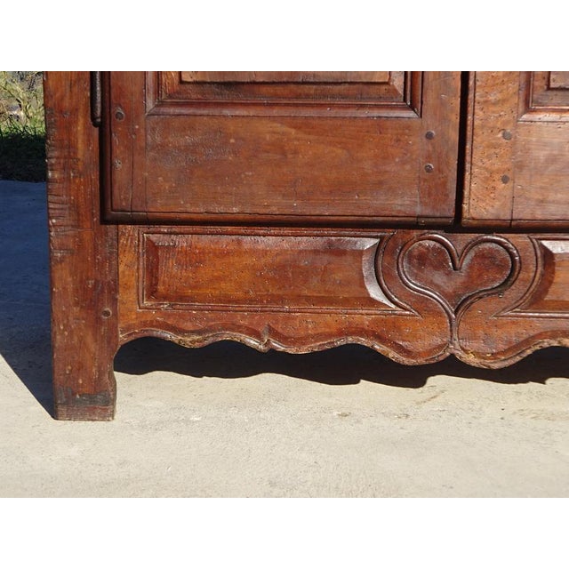 Antique Walnut Wedding Buffet, 1700s For Sale - Image 15 of 18