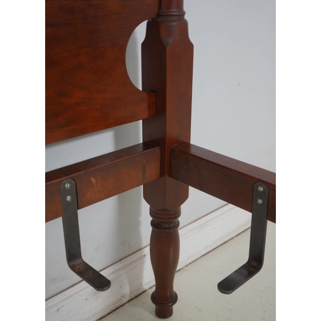Eldred Wheeler King Size Cherry Poster Bed For Sale - Image 12 of 17