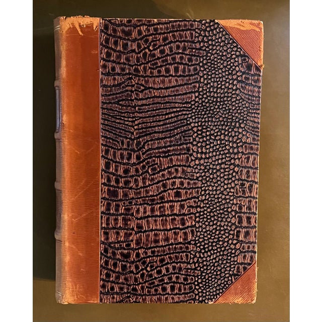 Tan Fine Leather Bindings / Books - History of the Kingdom of Denmark - Danmarks Riges Historie - 6 Volumes For Sale - Image 8 of 14