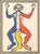 After Alexander Calder (American, 1898-1976), "Three Legged Man" Lithograph in Colors on paper, apparently unsigned,...