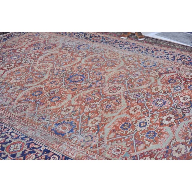 * All of our antique & vintage rugs are professionally cleaned prior to being listed.* Name: UNIQUE All-Over Antique...