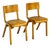 Vintage Bentwood School Chairs, 1950s, Set of 2 For Sale