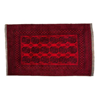 Afghan Hand-Knotted Ačka Rug For Sale