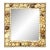 1960s Coastal Bohemian Specimen Shell Encrusted Mirror with Tiger Cowries For Sale