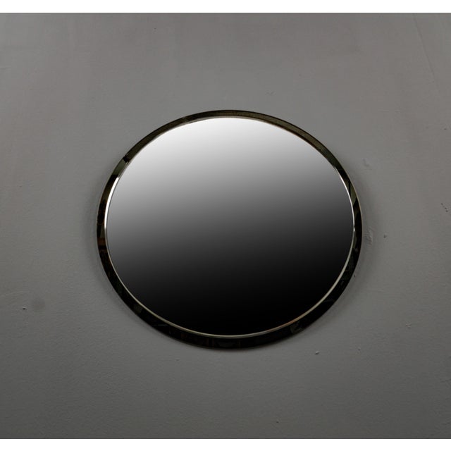 Round Double Mirror by Slvaap, 1950s For Sale - Image 5 of 9