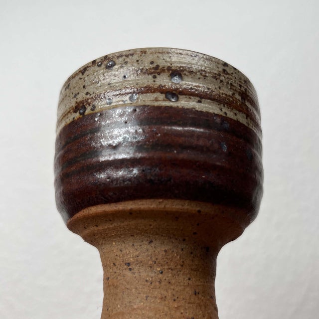 Mid-Century Modern Mid-Century Modern Danish Studio Pottery Mug from Tue Poulsen, 1960s For Sale - Image 3 of 13