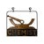 Unique vintage chemist or apothecary shop sign featuring a stylized mortar and pestle above bold “CHEMIST” lettering. The...