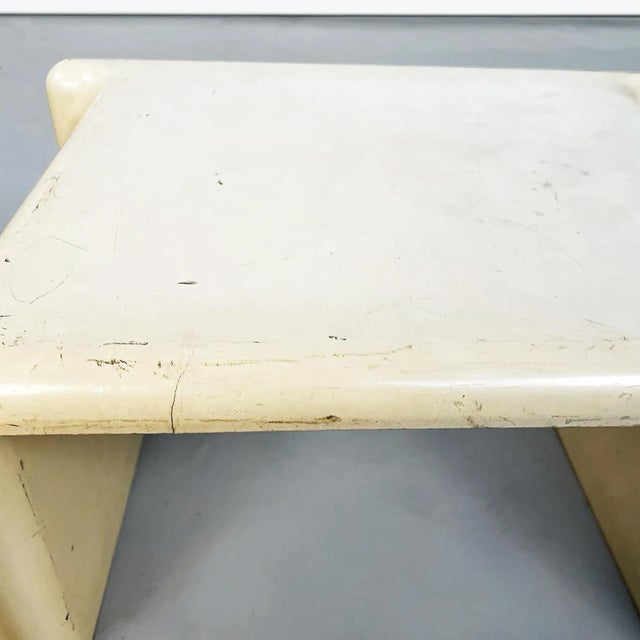 Mid-Century Italian Plastic Scagno Coffee Tables by Stoppino Elco Scorze, 1970s, Set of 4 For Sale - Image 12 of 18