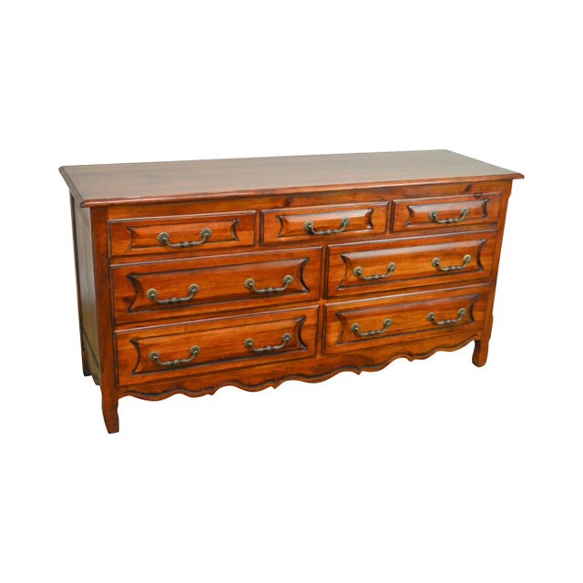 Habersham Plantation Solid Pine French Country Style Dresser For Sale - Image 13 of 13