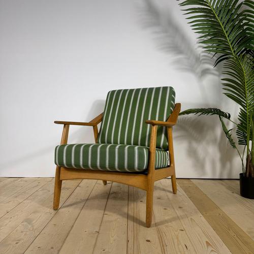 Mid-Century Modern Danish Teak and Oak Frame Armchair from Brockmann-Petersen, 1950s-1960s For Sale - Image 10 of 12