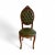 Louis XVI Style Green Leather Chairs, Set of 2 For Sale - Image 4 of 7